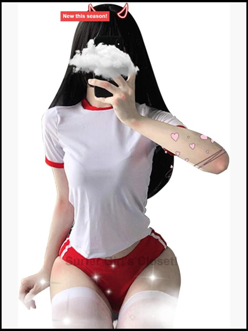 Anime Cosplay Lingerie Set Japanese Uniform Top Panty Cosplay Costume